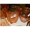 Image 1 : DEPRESSION GLASS - ROSE GLASS - VASE