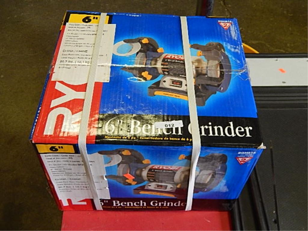 New Ryobi 6 Bench Grinder