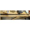 Image 1 : WROUGHT IRON CURTAIN ROD WITH ACCENTED ENDS - BLACK