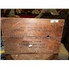 Image 1 : VINTAGE WOOD CRATE - LEADED SHOT GUN SHELLS - CANADIAN INDUSTRIAL LIMITED