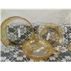 Image 1 : DEPRESSION GLASS - AMBER GLASS - DISH