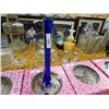 Image 1 : DEPRESSION GLASS - COBALT BLUE - BUD VASE