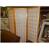 Image 1 : ROOM DIVIDER - 3 PANEL - (as-is)