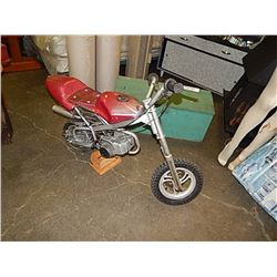 CROTCH ROCKET - CHILD'S MOTOR BIKE - RUNS