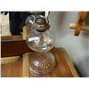 Image 1 : VINTAGE GLASS OIL LAMP BASE - NO FLUTE