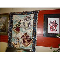 TAPESTRY WALL HANGING - ANGELS