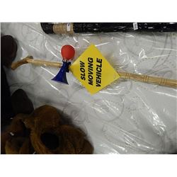 SLOW MOVING VEHICLE CANE - TALKING