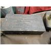 Image 1 : VINTAGE WOOD BOX - "KALES WASHERS" WITH COPPER NAILS