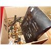 Image 1 : BOX OF ASSORTED VINTAGE AND OTHER DOOR PULLS