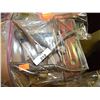 Image 1 : BAG - VINTAGE TOOLS - SAW SET, SQUARE PIECE ETC