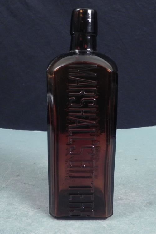 Marshalls Bitters Antique Medicine Bottle Bubbles 1890