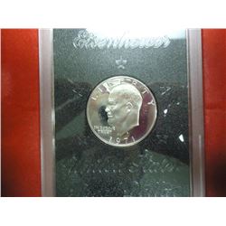 1971-S IKE SILVER DOLLAR PF (BROWN PACK)
