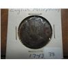 Image 1 : 1743 ENGLISH HALF PENNY VERY FINE+
