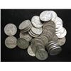Image 1 : ROLL OF 40-35% SILVER JEFFERSON WAR NICKELS