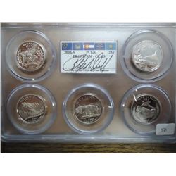 2006-S US 50 STATE QUARTERS PF SET IN PCGS HOLDER