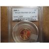 Image 1 : 2000-S LINCOLN CENT PCGS PR69RD DCAM