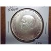 Image 1 : 1955 MEXICO SILVER 5 PESOS .4178 OZ. ASW