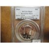 Image 1 : 1964 KENNEDY HALF DOLLAR ACCENTED HAIR PCGS PR65