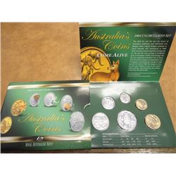 2004 AUSTRALIA 6 COIN UNC SET