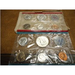 1963 SILVER US MINT SET (UNC) P/D (WITH ENVELOPE)