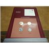 Image 1 : COIN SETS OF ALL NATIONS "GHANA" 4 COINS ON MAROON