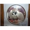 Image 1 : 25 GRAM SILVER PROOF ROUND BROWN PELICAN