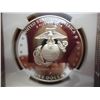 Image 2 : 2005-P MARINE SILVER DOLLAR NGC PF69 ULTRA CAMEO