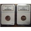 Image 1 : 2005-P SMS BISON & OCEAN VIEW NICKELS NGC MS67'S