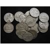 Image 1 : 20 ASSORTED 35% SILVER JEFFERSON WAR NICKELS