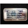 Image 2 : 33 GRAM STERLING SILVER INGOT 1837 ALLEN & THURBER