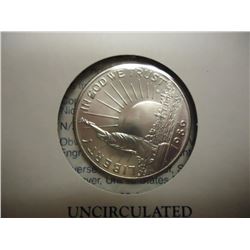 1986-D STATUE OF LIBERTY HALF DOLLAR UNC