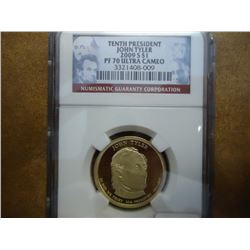 2009-S TYLER DOLLAR NGC PF70 ULTRA CAMEO