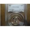 Image 1 : 1964 WASHINGTON SILVER QUARTER PCGS PR68