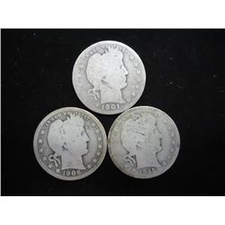 1901,06-D AND 15-D BARBER QUARTERS