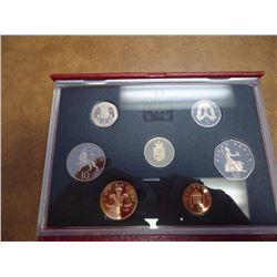 1988 UNITED KINGDOM PROOF SET RED CASE