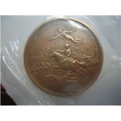 US MINT LIST MEDAL #405, 1 3/4" BRONZE