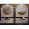 Image 2 : 2-2002 SALT LAKE CITY OLYMPIC SILVER DOLLARS