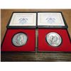 Image 2 : 2 US MINT AMERICAS 1ST MEDALS IN PEWTER