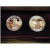 Image 2 : 1983 & 1984 US OLYMPIC 2 SILVER DOLLAR PF SET