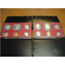 1977 & 1978 US PROOF SETS (WITH BOXES)