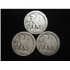 Image 2 : 1917,17-S REV & 1918-S WALKING LIBERTY HALVES