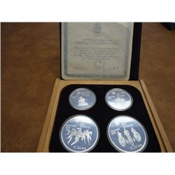 1974 CANADA PROOF 4 COIN OLYMPIC SET