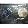 Image 2 : 1972-S  IKE SILVER DOLLAR UNC (BLUE PACK)