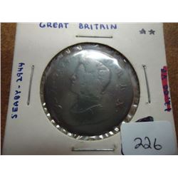 1735 GREAT BRITAIN HALF PENNY