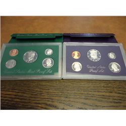 1987 & 1994 US PROOF SETS (WITH BOXES)