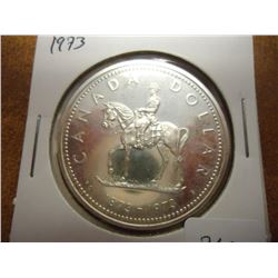 1973 CANADA R M C P SILVER DOLLAR