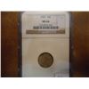 Image 1 : 1957 SILVER ROOSEVELT DIME NGC MS66 TONED