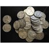 Image 1 : 40 ASSORTED 35% SILVER JEFFERSON WAR NICKELS