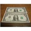 2-2003-A $1 FRN'S LOW CONSECUTIVE SERIAL 'S (UNC)