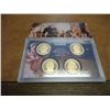 Image 1 : 2007 US  PRESIDENTIAL DOLLAR PROOF SET WITH BOX